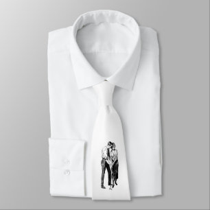 Vintage Golf Lessons Neck Tie