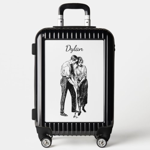 Vintage Golf Lessons Personal Luggage