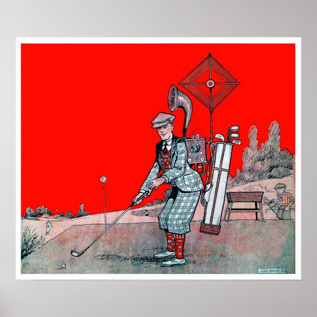 Vintage Golf Print (Front)