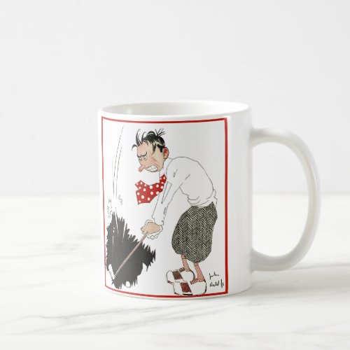 Vintage Golf Sports Humor Funny Silly Golfer Coffee Mug