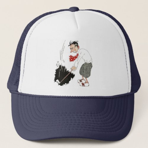 Vintage Golf Sports Humor Funny Silly Golfer Trucker Hat