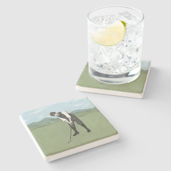 golf coasters for drinks