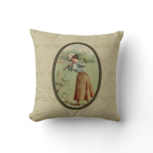Vintage Golfing Lady Art