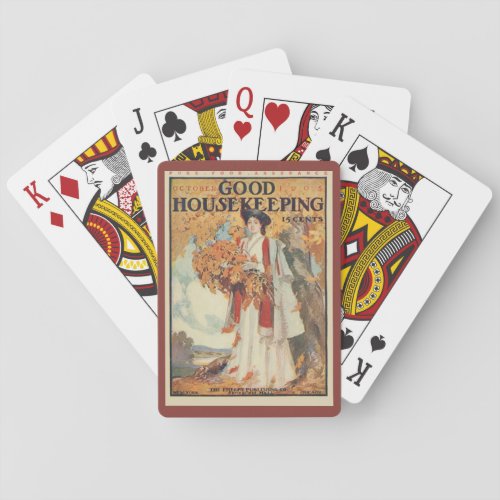 Vintage Good Housekeeping Playing Cards