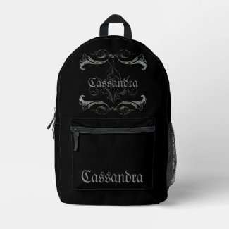 Vintage Goth Romantic Personalized