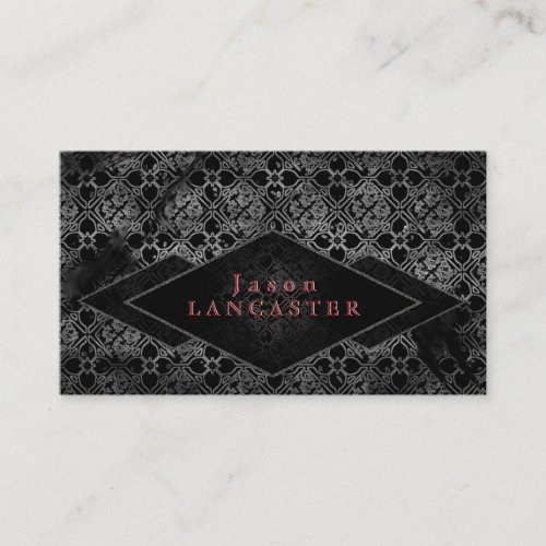 Vintage Gothic Grunge Business Card Template
