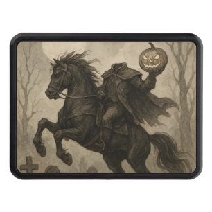 Vintage/Gothic Headless Horseman Halloween/Autumn Hitch Cover