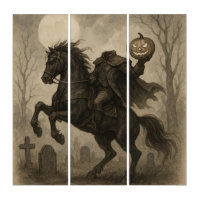 Vintage/Gothic Headless Horseman Halloween/Autumn
