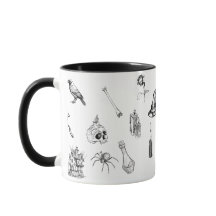 Vintage Gothic Occult Mug