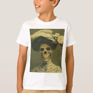 Vintage Gothic Skeleton Lady T-Shirt