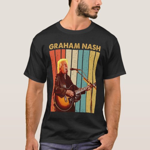 Vintage Graham Nash Tribute T_Shirt