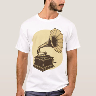 Vintage Gramophone T-Shirt