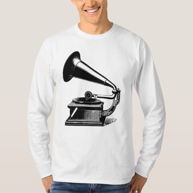 Vintage Gramophone T-Shirt (Front)