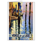 Vintage Grand Canal Venice Italy Travel (Front)
