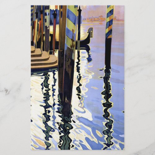 Vintage Grand Canal Venice Italy Travel Stationery