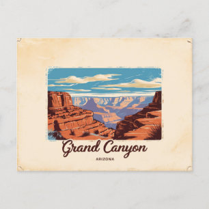 Vintage Grand Canyon, Arizona Postcard