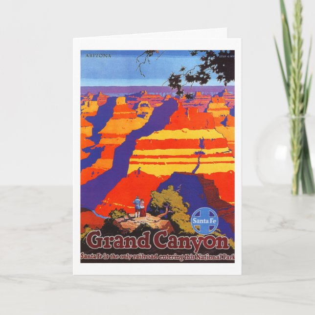 Vintage Grand Canyon Arizona Travel Postcard (Front)