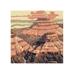Vintage Grand Canyon National Park WPA Poster Art