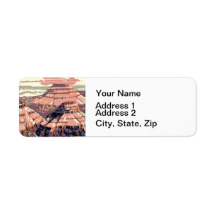 Vintage Grand Canyon National Park WPA Poster Art  Label