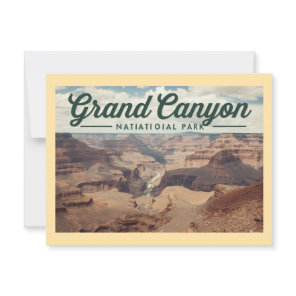 Vintage Grand Canyon Travel Postcard