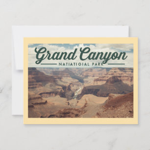 Vintage Grand Canyon Travel Postcard