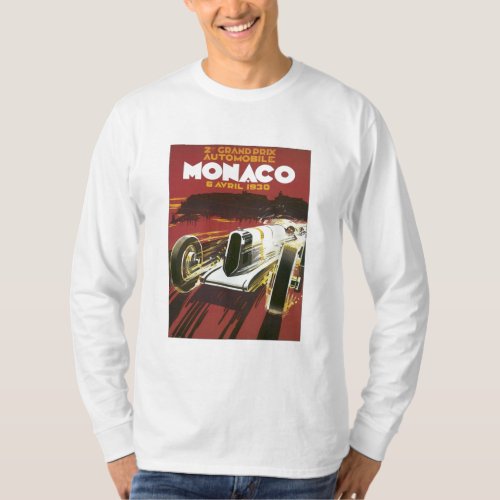 Vintage Grand Prix Monaco T_Shirt