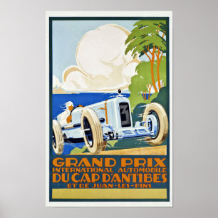 Vintage Grand Prix Racing Poster