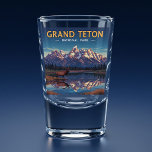 Vintage Grand Teton National Park Shot Glass