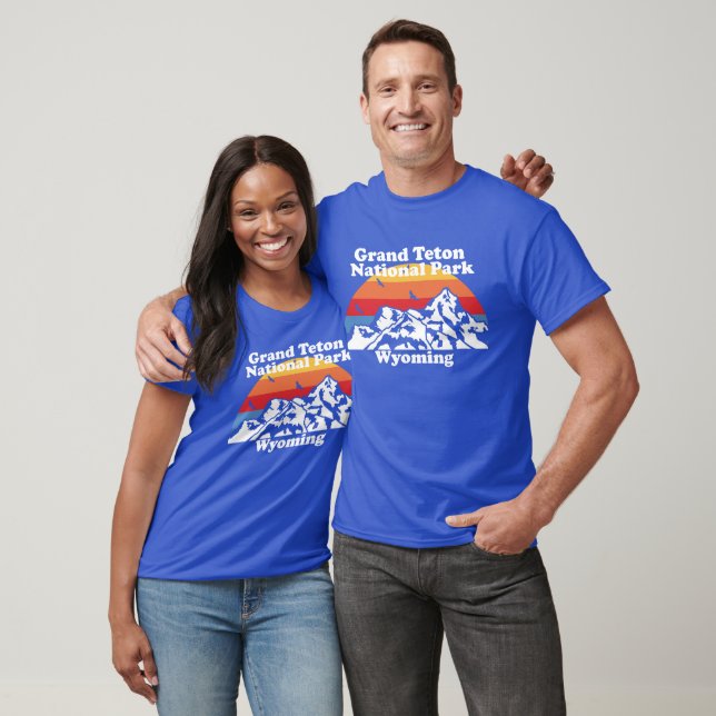 Vintage Grand Teton National Park  T-Shirt (Unisex)