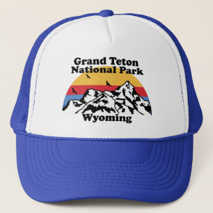 Vintage Grand Teton National Park Trucker Hat