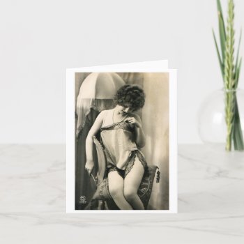 Vintage - Granny Panties  Card by AsTimeGoesBy at Zazzle