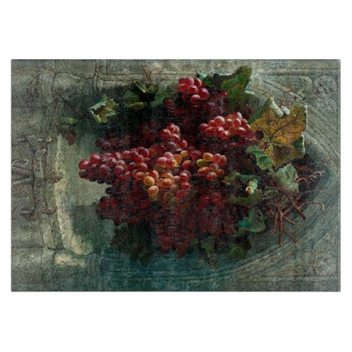 Vintage Grape Image Cutting Board