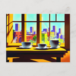 Vintage Graphic Postcard