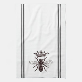 Vintage Graphic Queen Bee Kitchen Towel