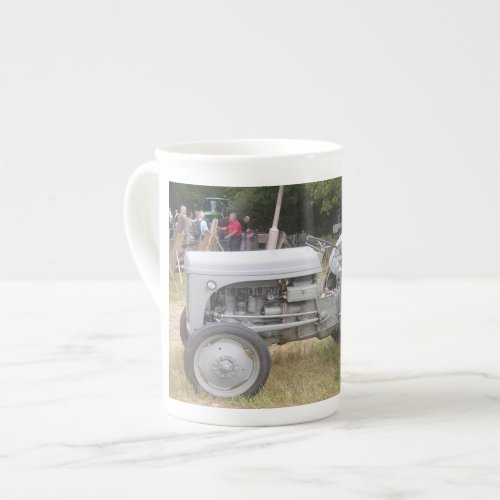 Vintage Gray massey fergison tractor Bone China Mug