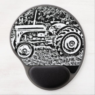 Vintage Gray massey fergison tractor   Gel Mouse Pad
