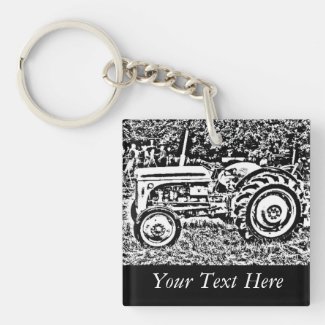 Vintage Gray massey fergison tractor 