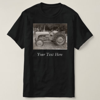 Vintage Gray massey fergison tractor photo T-Shirt