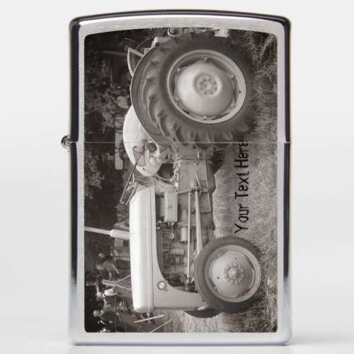 Vintage Gray massey fergison tractor  Zippo Lighter
