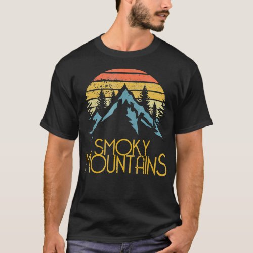 Vintage Great Smoky Mountains National Park GSMNP  T_Shirt