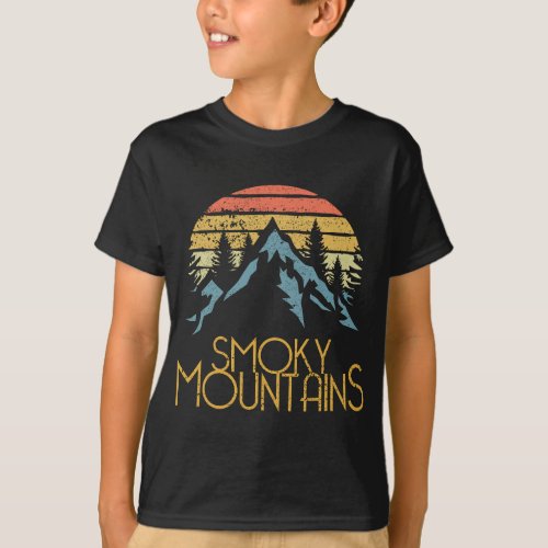 Vintage Great Smoky Mountains National Park GSMNP T_Shirt