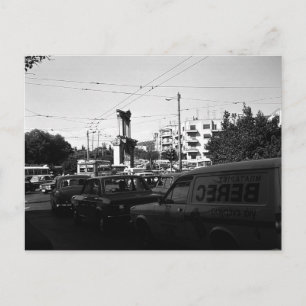 Vintage Greece Athens Syntagma Square Postcard