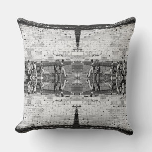 Vintage Greece Delphi Athenian Treasury Canvas Pri Throw Pillow