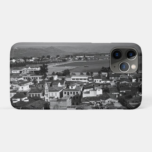 Vintage Greece Nafplion beach Case-Mate iPhone Case (Back (Horizontal))