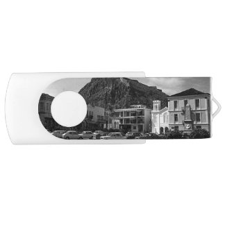 Vintage Greece Nafplion Venetian castle Flash Drive