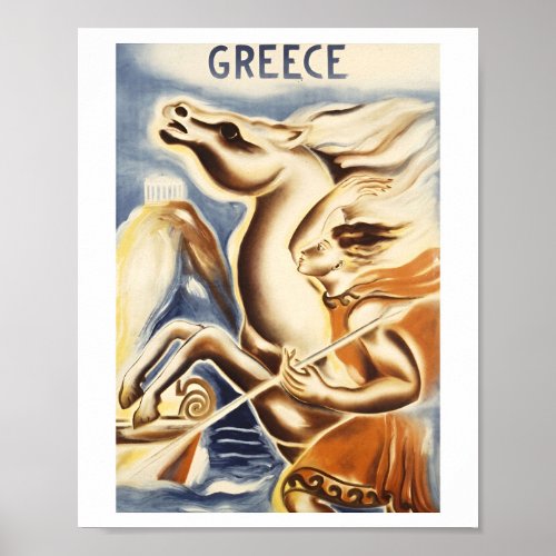 Vintage Greece Travel Classic Posters