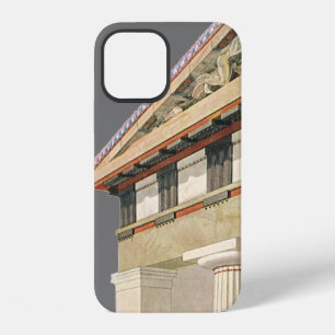 Vintage Greek Architecture, Temple of Athena iPhone 12 Case