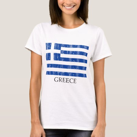 Vintage Greek Flag T-shirt