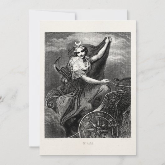 Vintage Greek Goddess Diana Artemis Roman Ancient (Front)