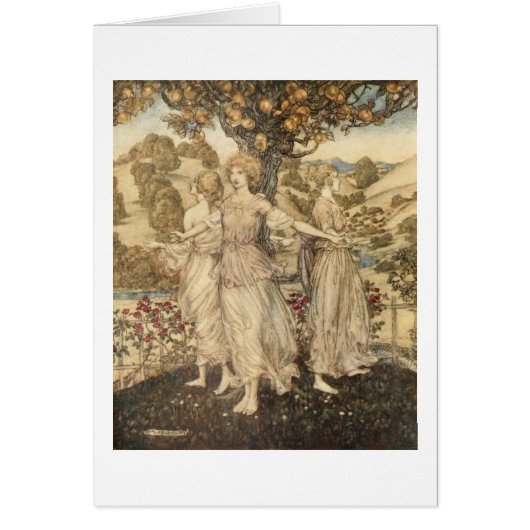 Vintage - Greek Maidens, Cards (Front)